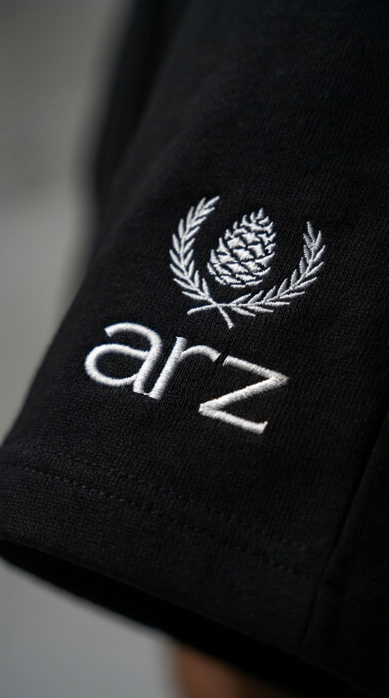 ARZ Tee + Short Oversize Set - Men - Black