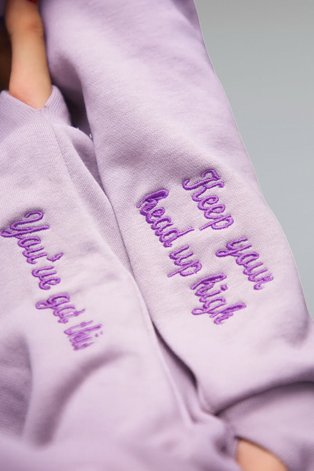 4Her Oversized Empowerment Hoodie - Greige