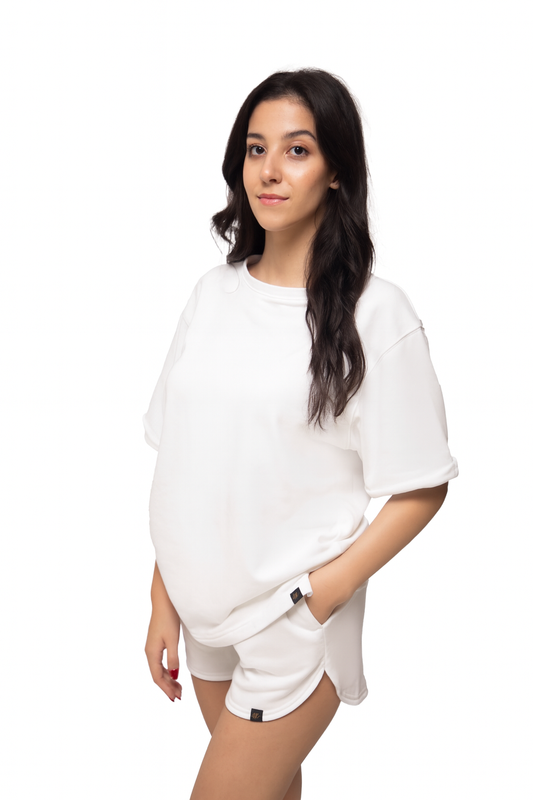 4Her Empower Oversized T-Shirt - White