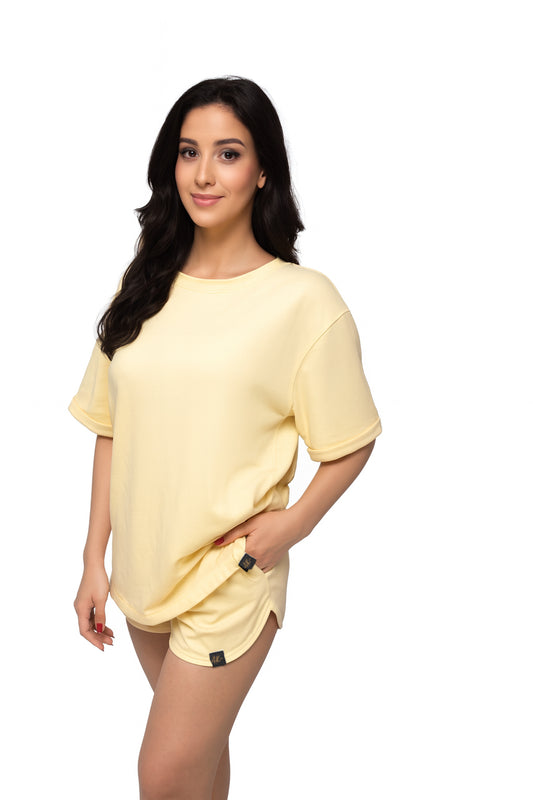 4Her Empower Oversized T-Shirt - Yellow