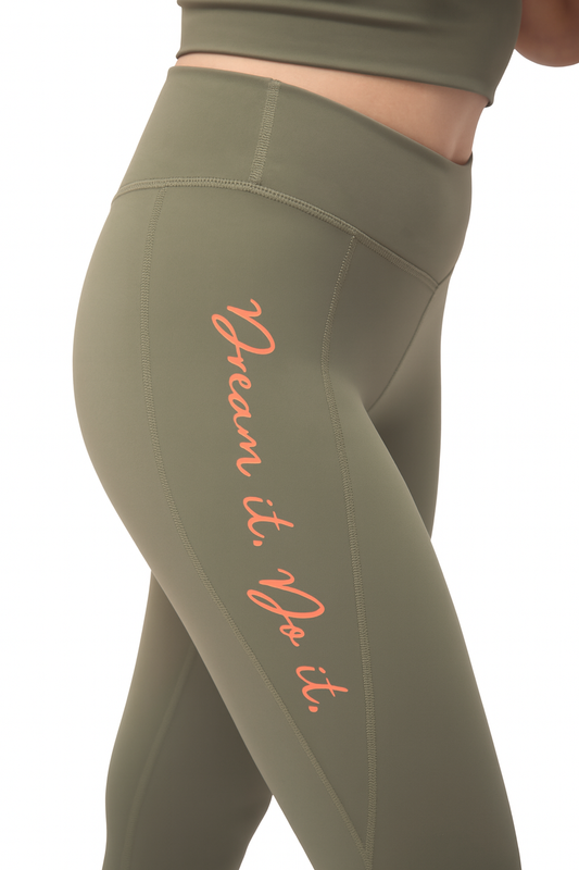4Her Empower Leggings – Olive Green