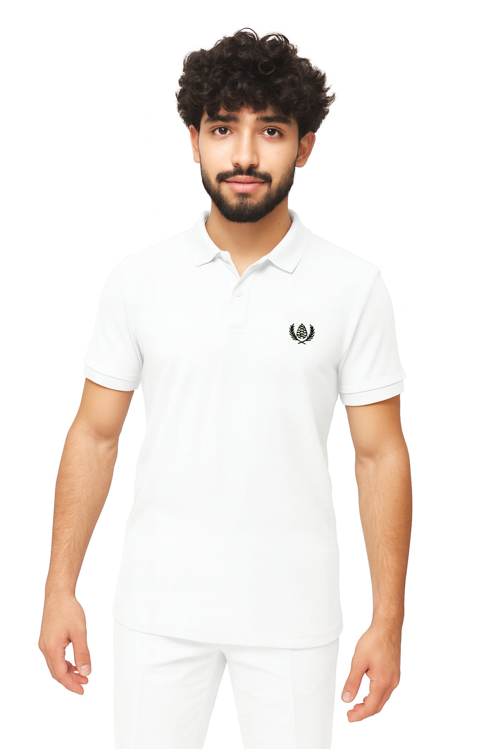 ARZ Classic Polo Shirt – Men - White