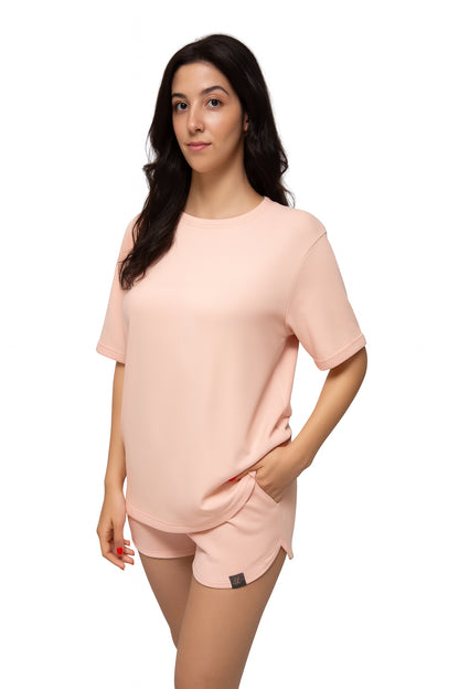 4Her Empower Oversized T-Shirt - Peach