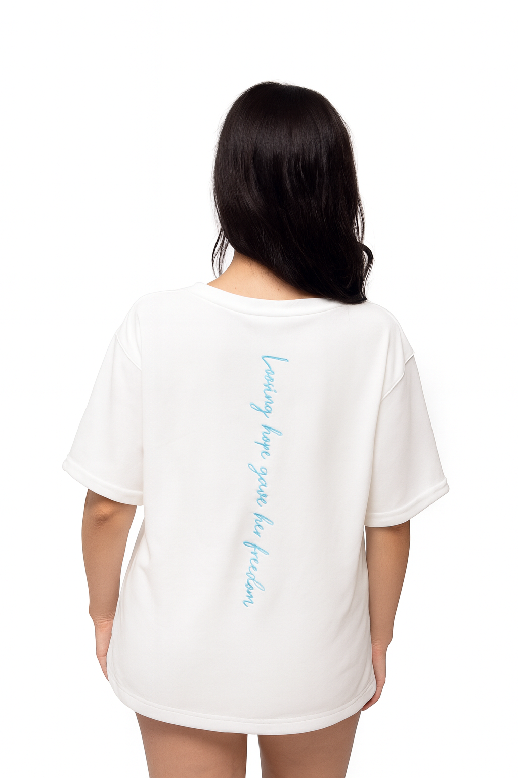 4Her Empower Oversized T-Shirt - White