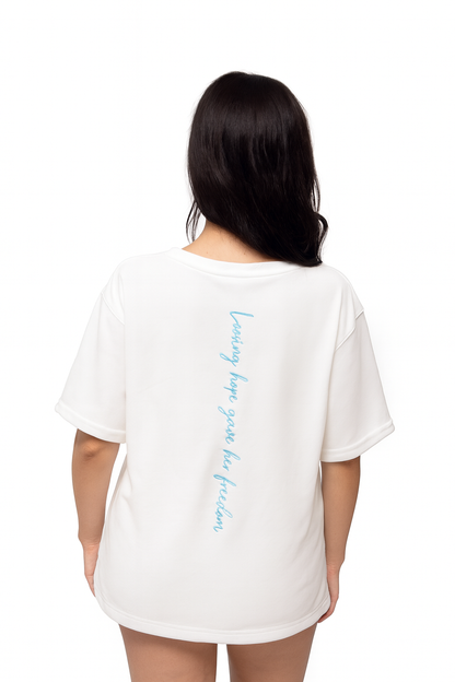 4Her Empower Oversized T-Shirt - White