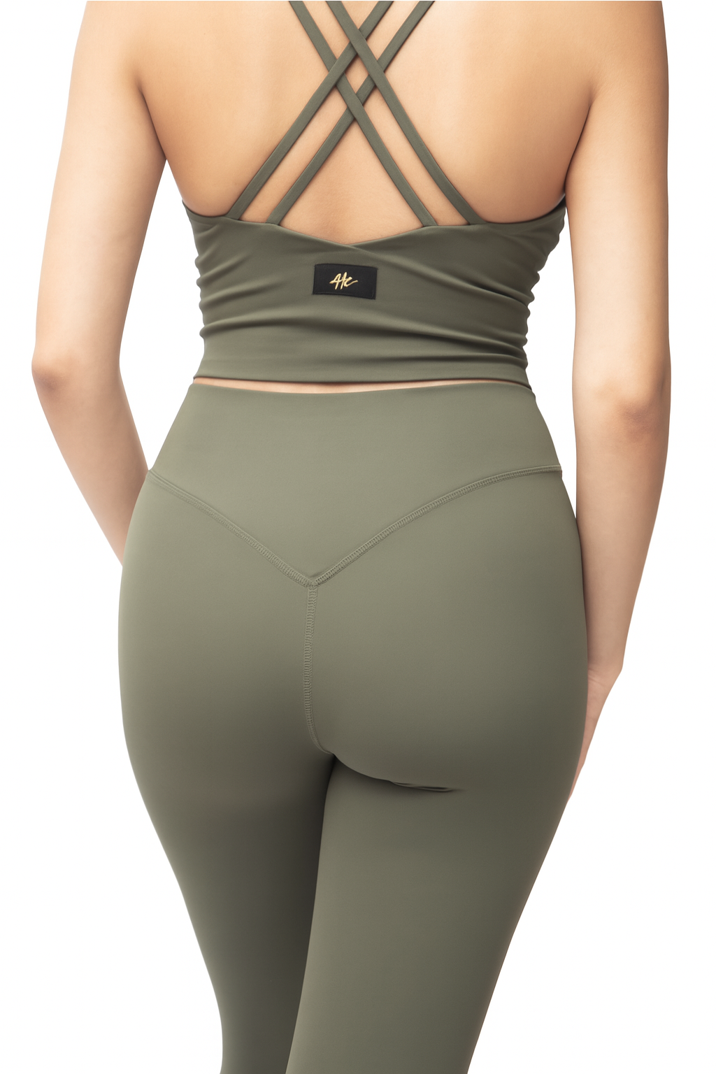 4Her Empower Leggings – Olive Green