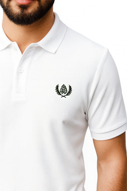 ARZ Classic Polo Shirt – Men - White