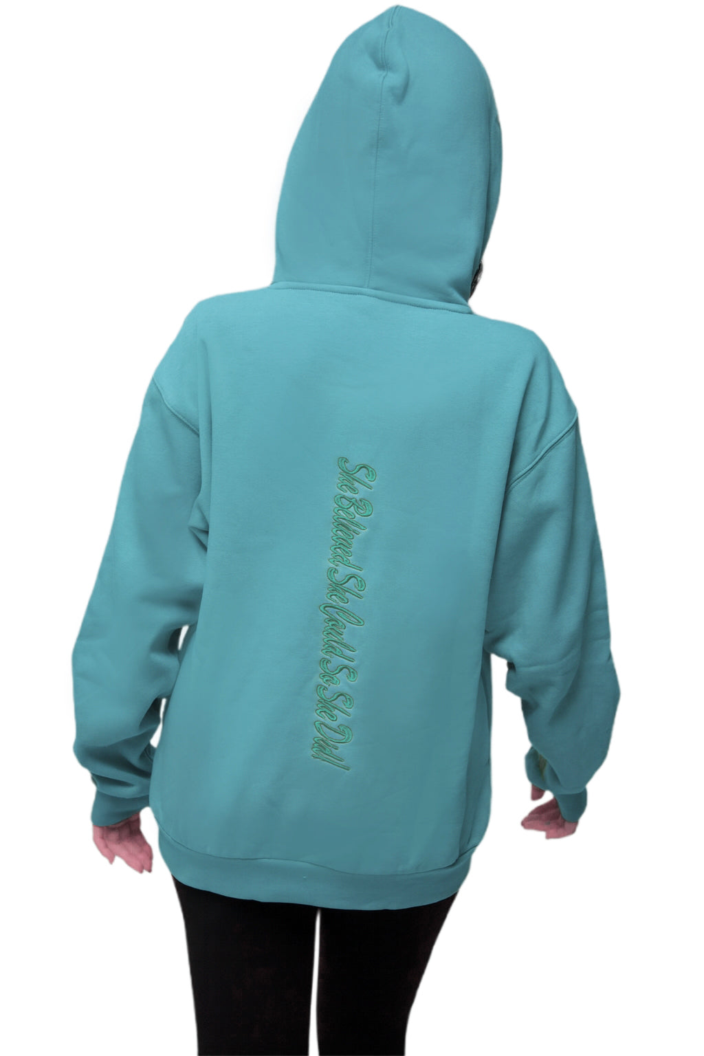 4Her Oversized Empowerment Hoodie - Green