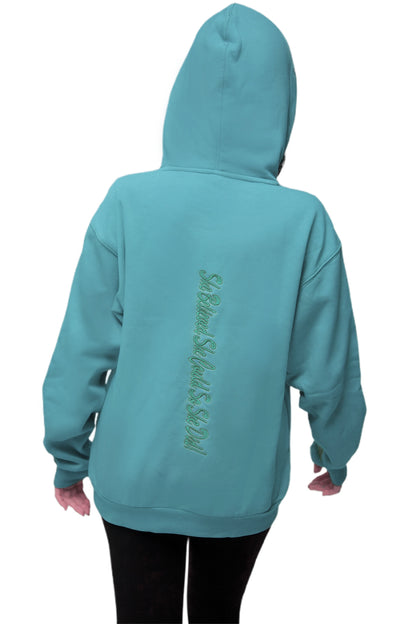 4Her Oversized Empowerment Hoodie - Green