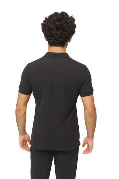 ARZ Classic Polo Shirt – Men - Black