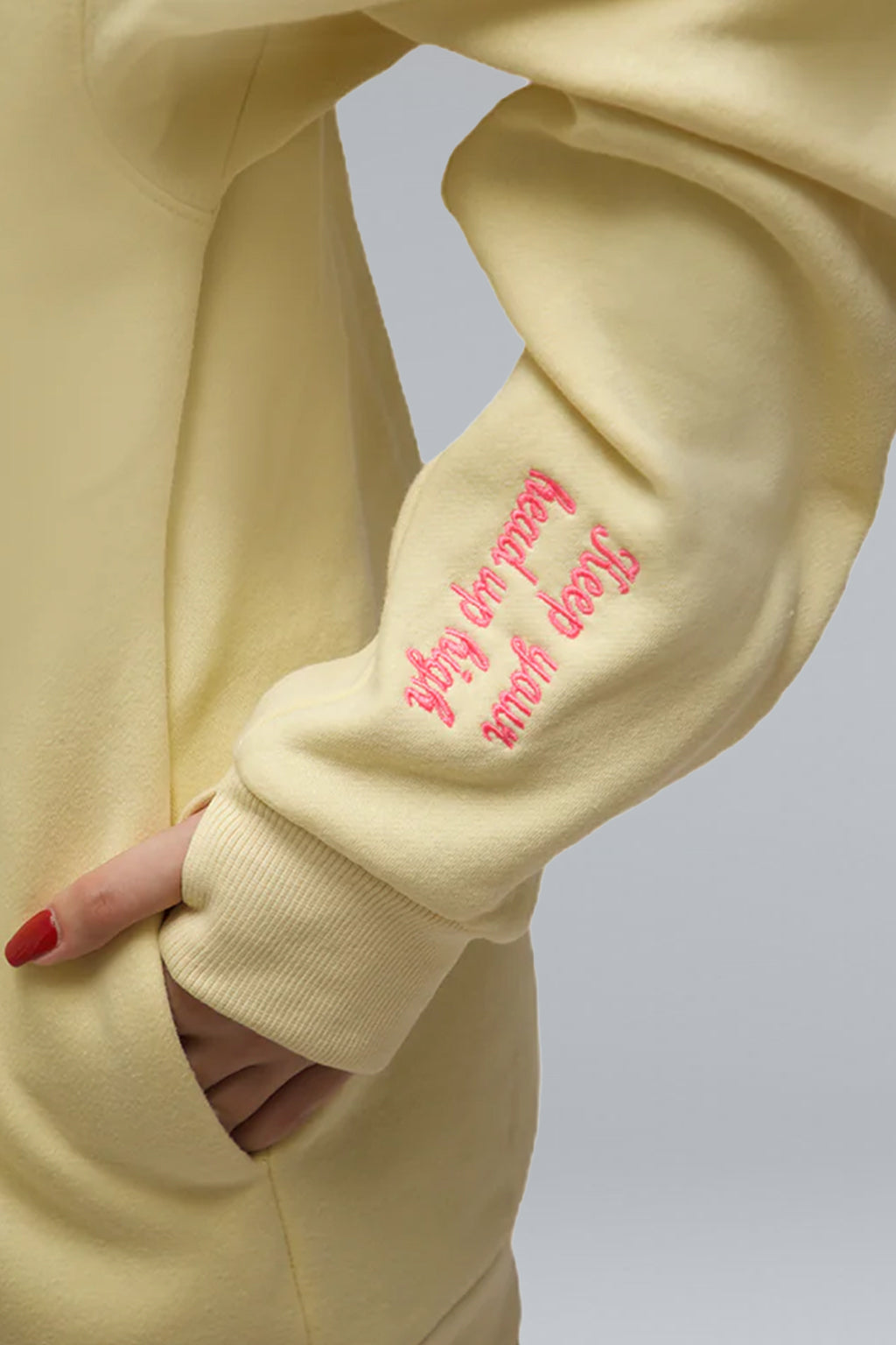 4Her Oversized Empowerment Hoodie - Greige