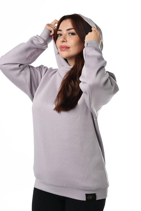 4Her Oversized Empowerment Hoodie - Purple