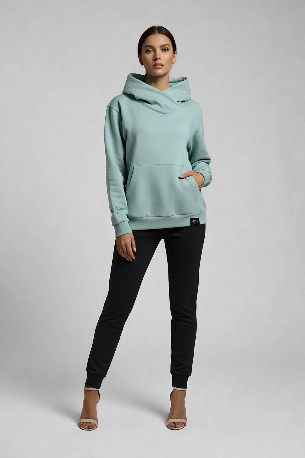 4Her Oversized Empowerment Hoodie - Greige