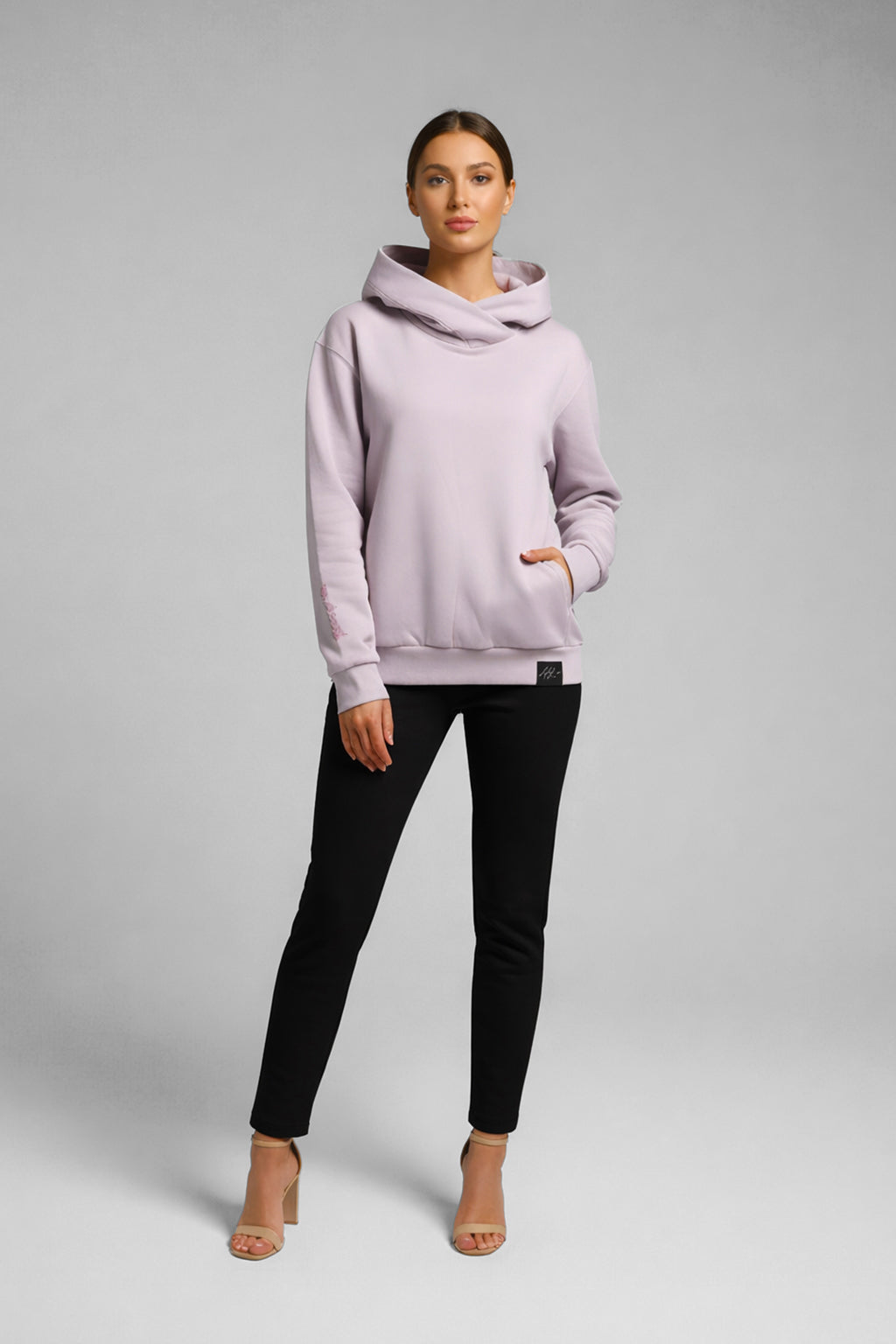 4Her Oversized Empowerment Hoodie - Greige