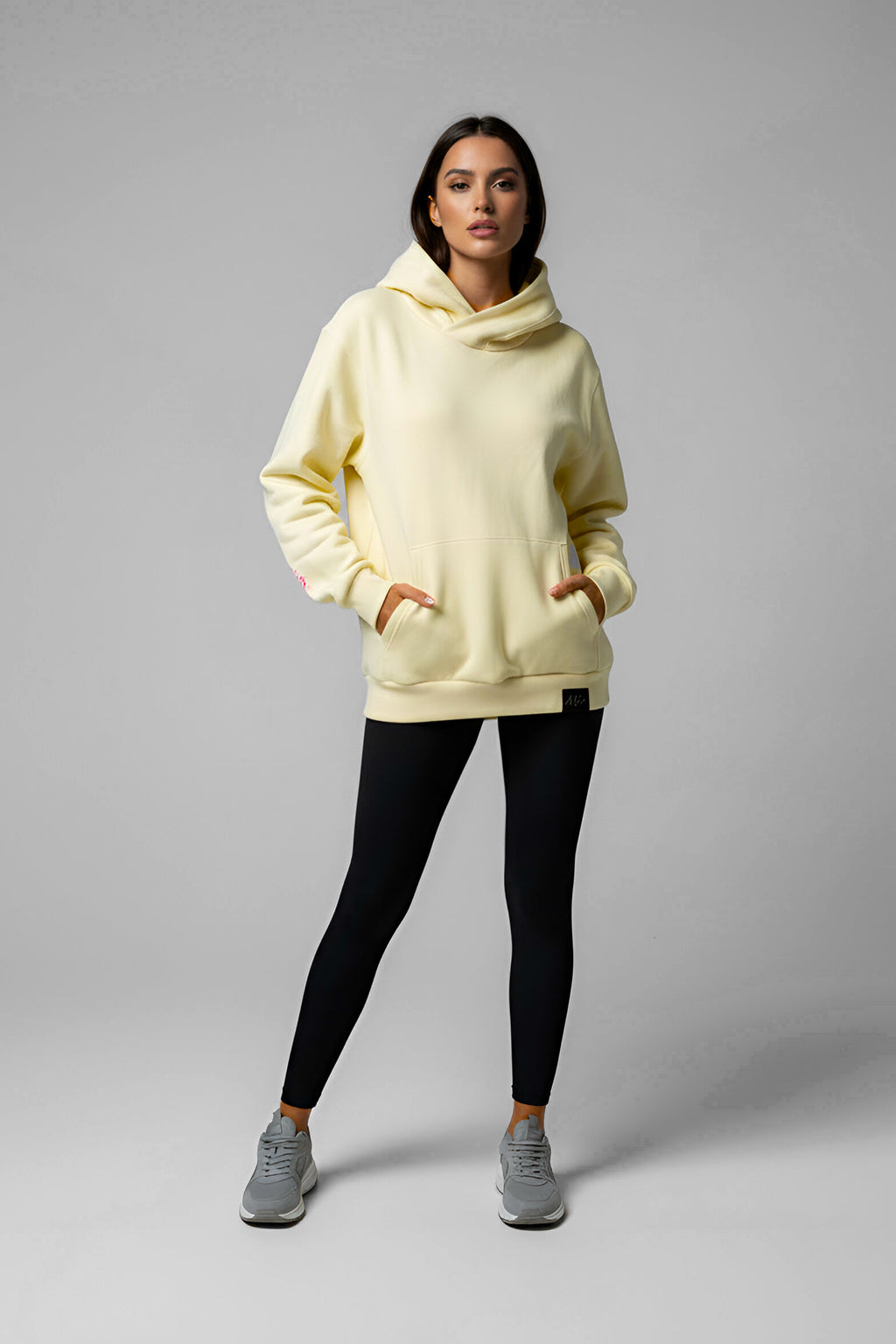 4Her Oversized Empowerment Hoodie - Greige