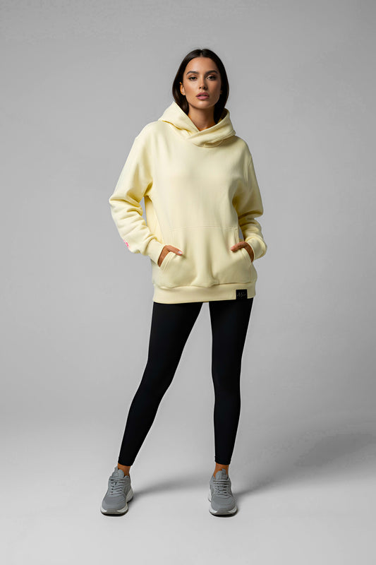4Her Oversized Empowerment Hoodie - Yellow