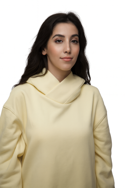 4Her Oversized Empowerment Hoodie - Yellow