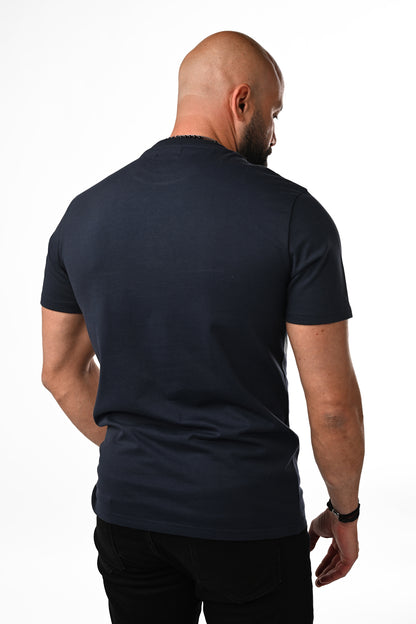 ARZ Classic Embroidered T-Shirt – Men - Black