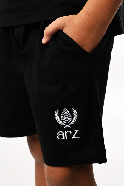 ARZ Tee & Short Oversize Set - Boys - Noir
