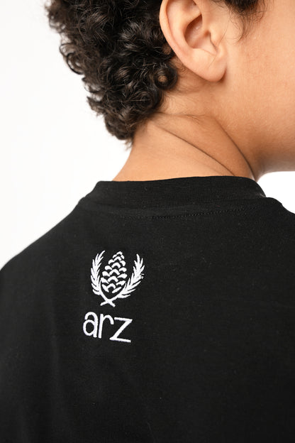 ARZ Tee & Short Oversize Set - Boys - Noir