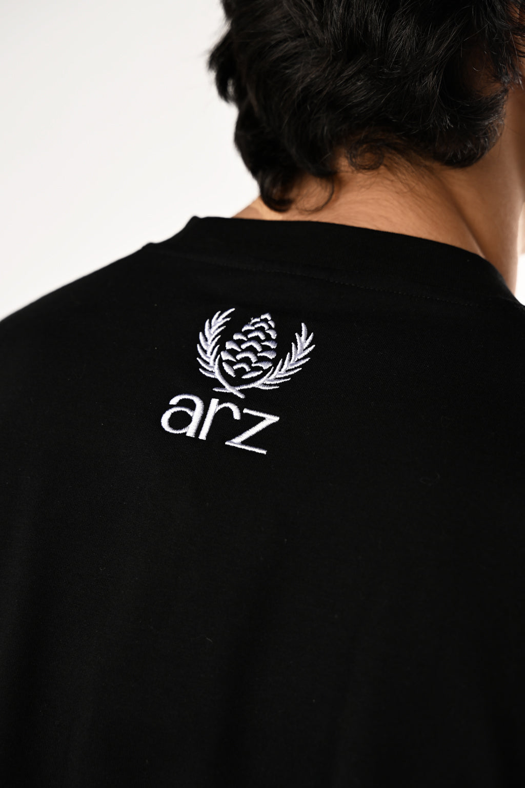 ARZ Tee + Short Oversize Set - Men - Noir