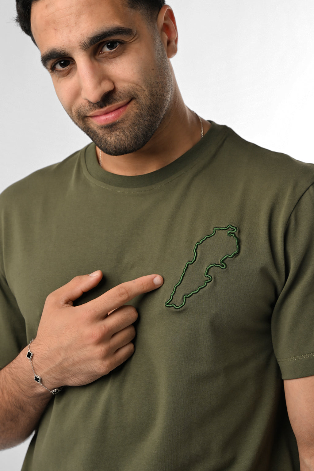 ARZ For Hope - Lebanon Edition T-Shirt – Men - Olive Green