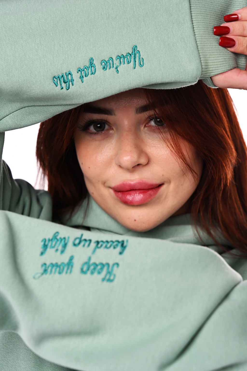 4Her Oversized Empowerment Hoodie - Purple