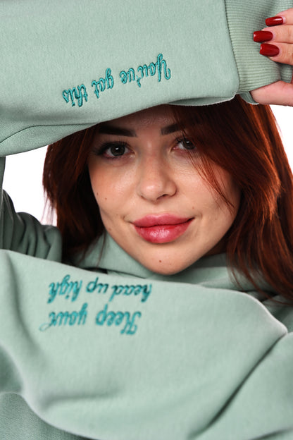 4Her Oversized Empowerment Hoodie - Purple