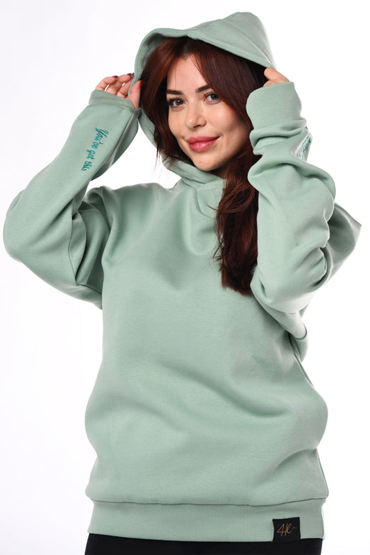 4Her Oversized Empowerment Hoodie - Green