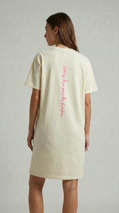 4Her Oversize Tee Dress - Women - Cream