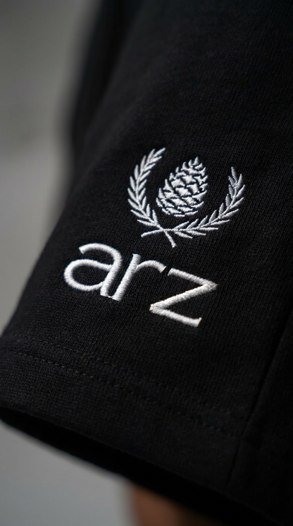 ARZ Tee + Short Oversize Set - Men - Black