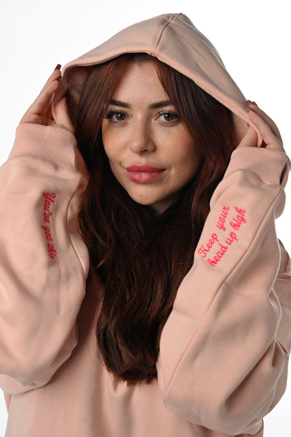 4Her Oversized Empowerment Hoodie - Purple