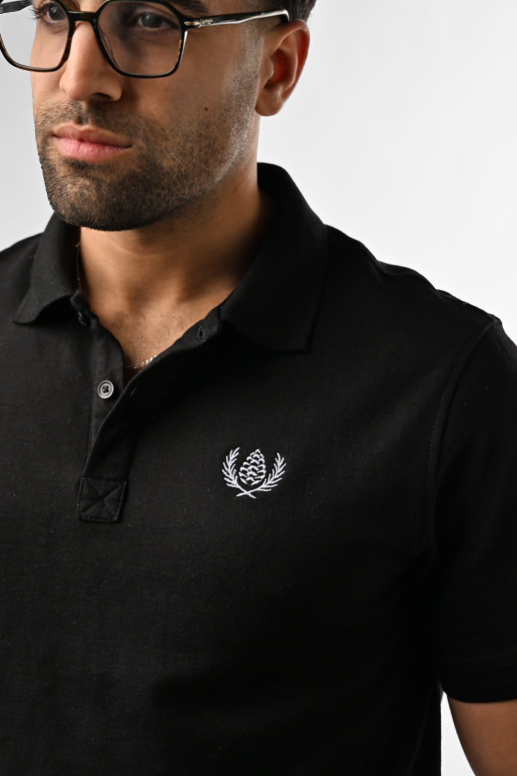 ARZ Classic Polo Shirt – Men - Black