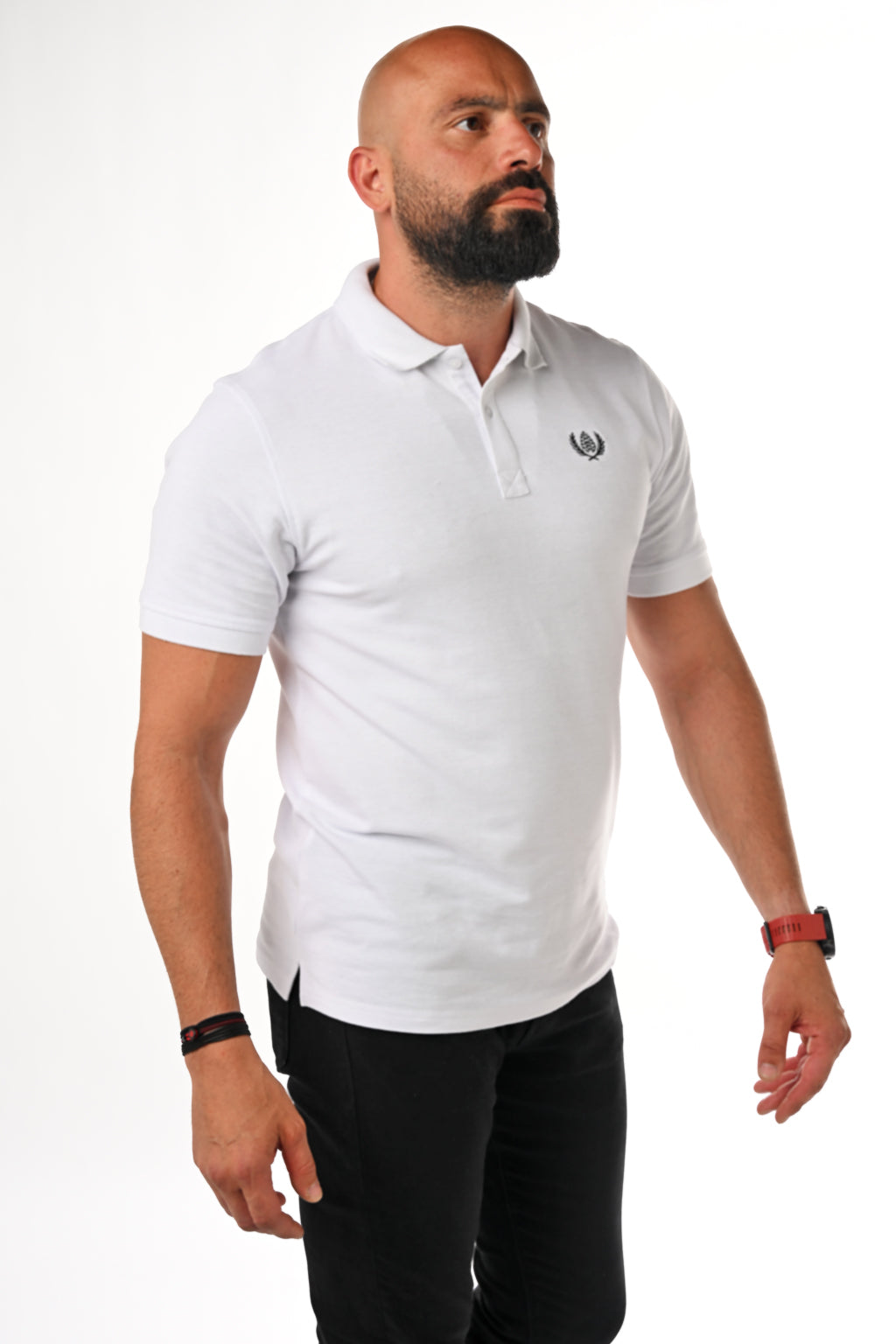 ARZ Classic Polo Shirt – Men - White
