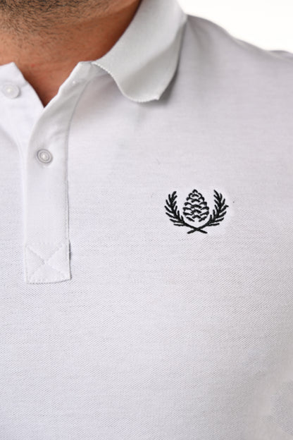 ARZ Classic Polo Shirt – Men - White