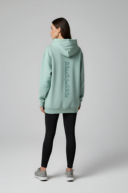 4Her Oversized Empowerment Hoodie - Greige