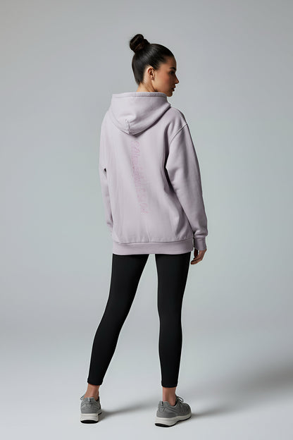 4Her Oversized Empowerment Hoodie - Greige