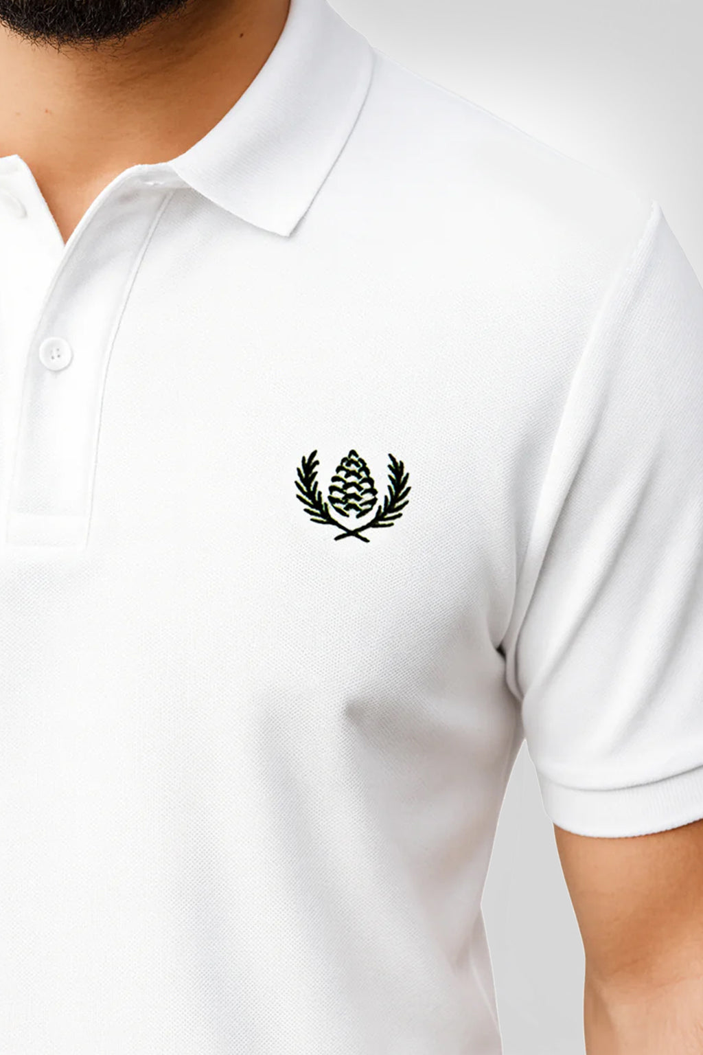 ARZ Classic Polo Shirt – Men - White