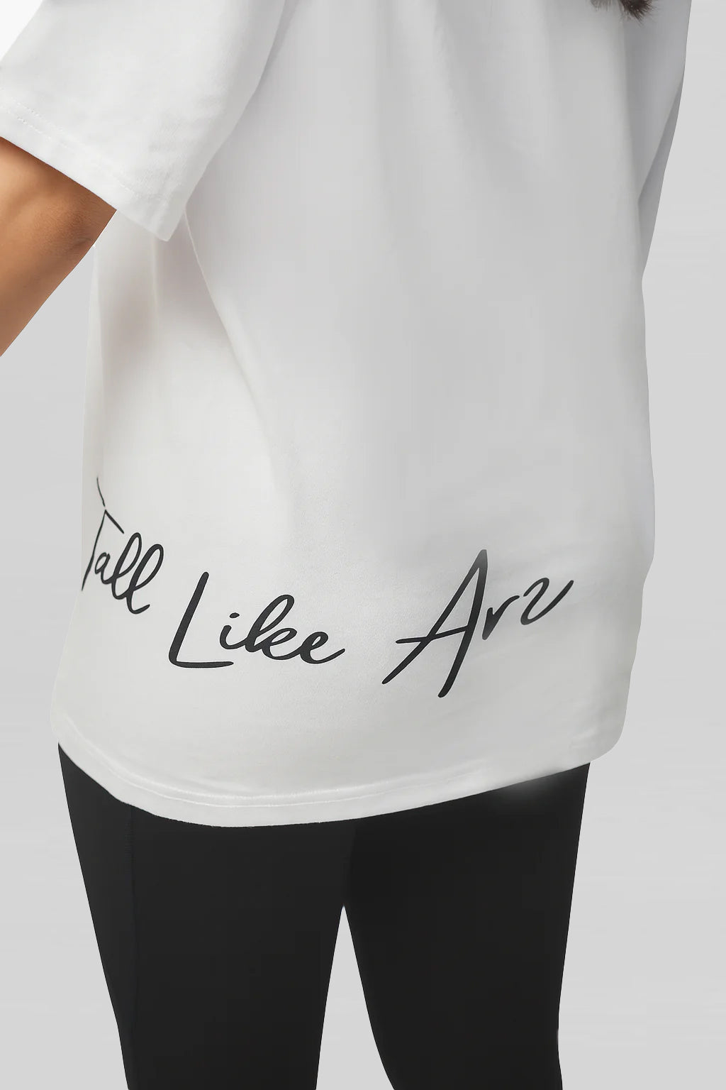 ARZ Oversized Logo T-Shirt – Women - Purple