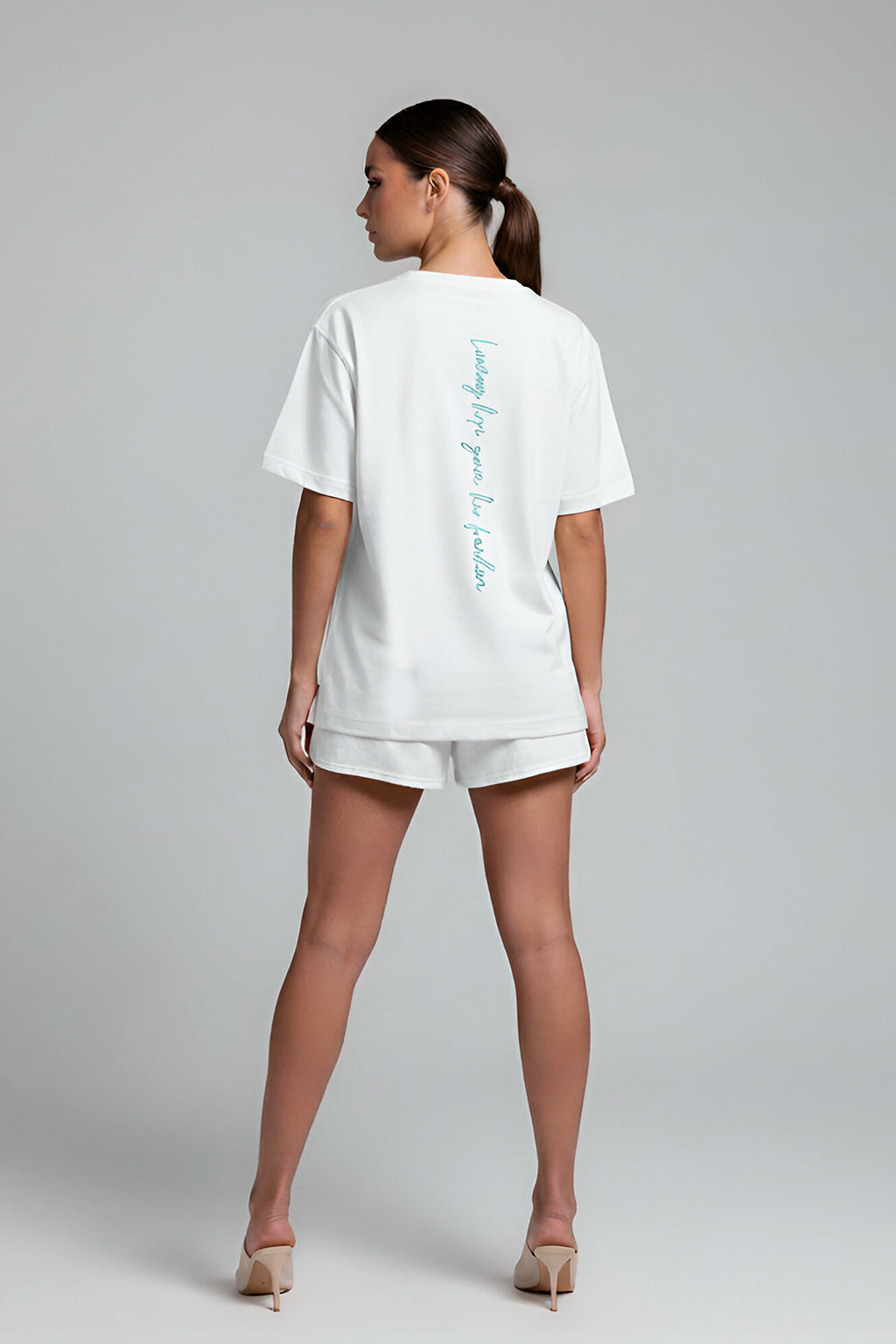 4Her Empower Oversized T-Shirt - Peach