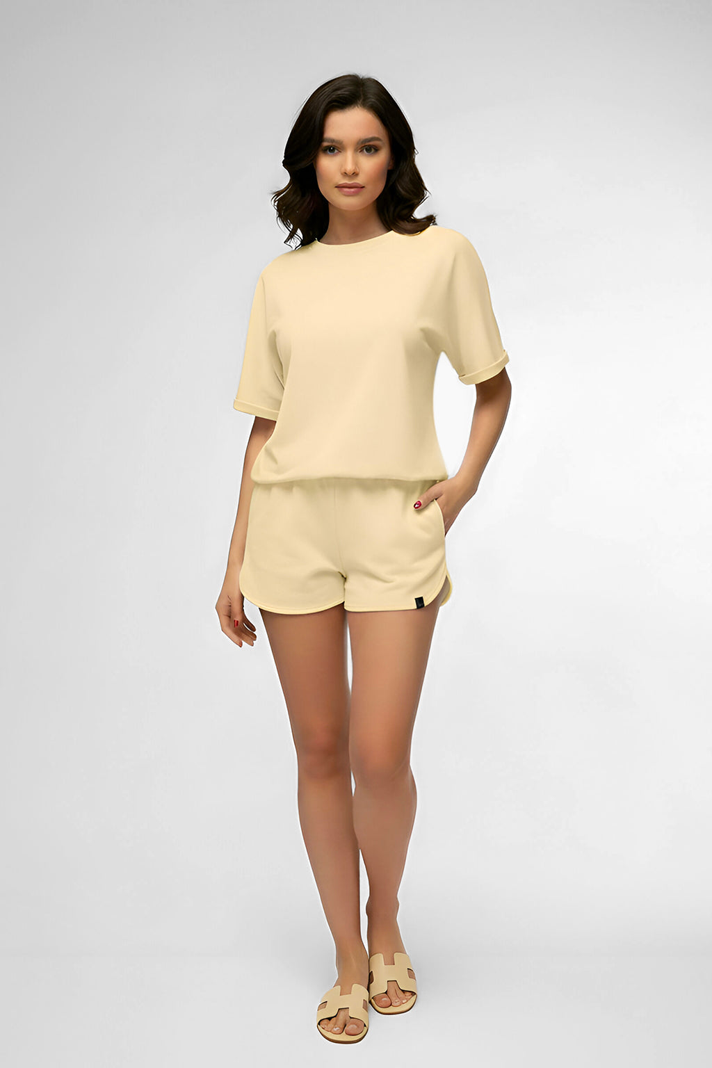 4Her Empower Oversized T-Shirt - Peach