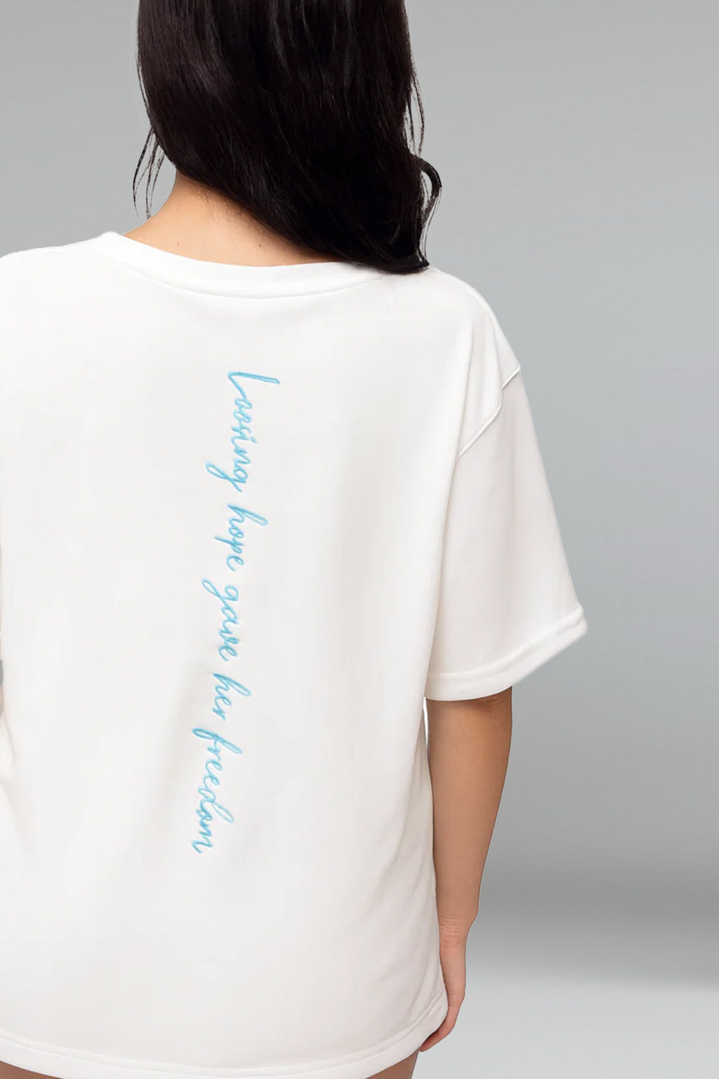 4Her Empower Oversized T-Shirt - Peach