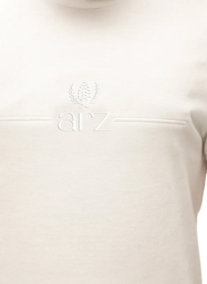 ARZ Classic Embroidered T-Shirt – Men - Navy Blue